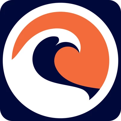 Superpositional logo